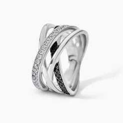 Bague Léona Argent Blanc Oxyde De Zirconium