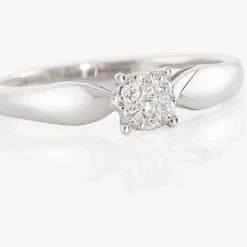 Bague Louisanna Or Blanc Diamant