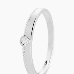 Bague Lou Or Blanc Diamant