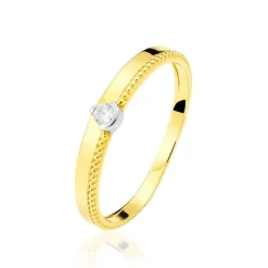 Bague Lou Or Jaune Diamant