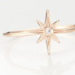 Marc Orian Bagues De Promesse|Bijoux Zirconium > Bague Maelya Argent Rose Oxyde De Zirconium