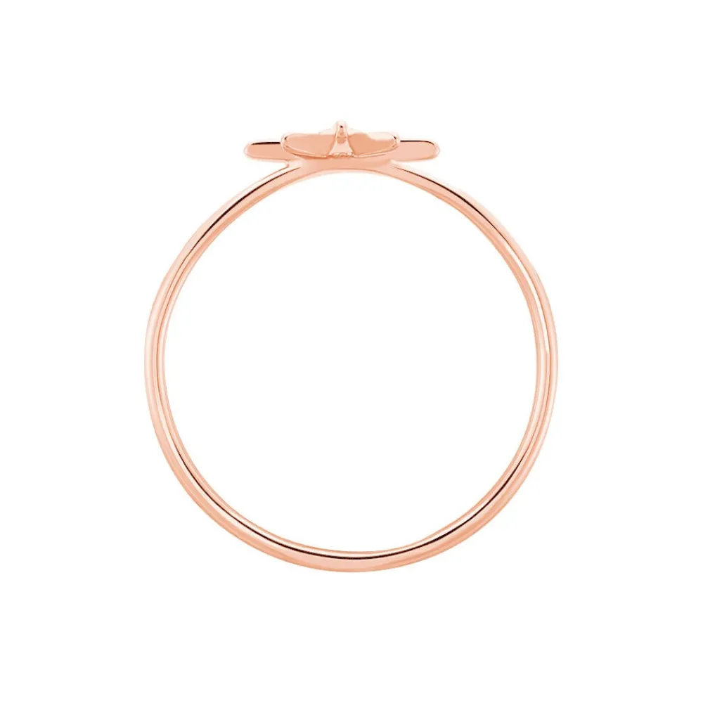 Marc Orian Bagues De Promesse|Bijoux Zirconium > Bague Maelya Argent Rose Oxyde De Zirconium