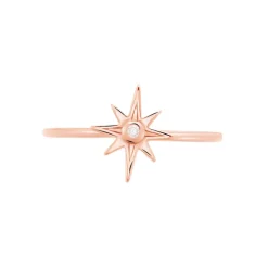 Marc Orian Bagues De Promesse|Bijoux Zirconium > Bague Maelya Argent Rose Oxyde De Zirconium