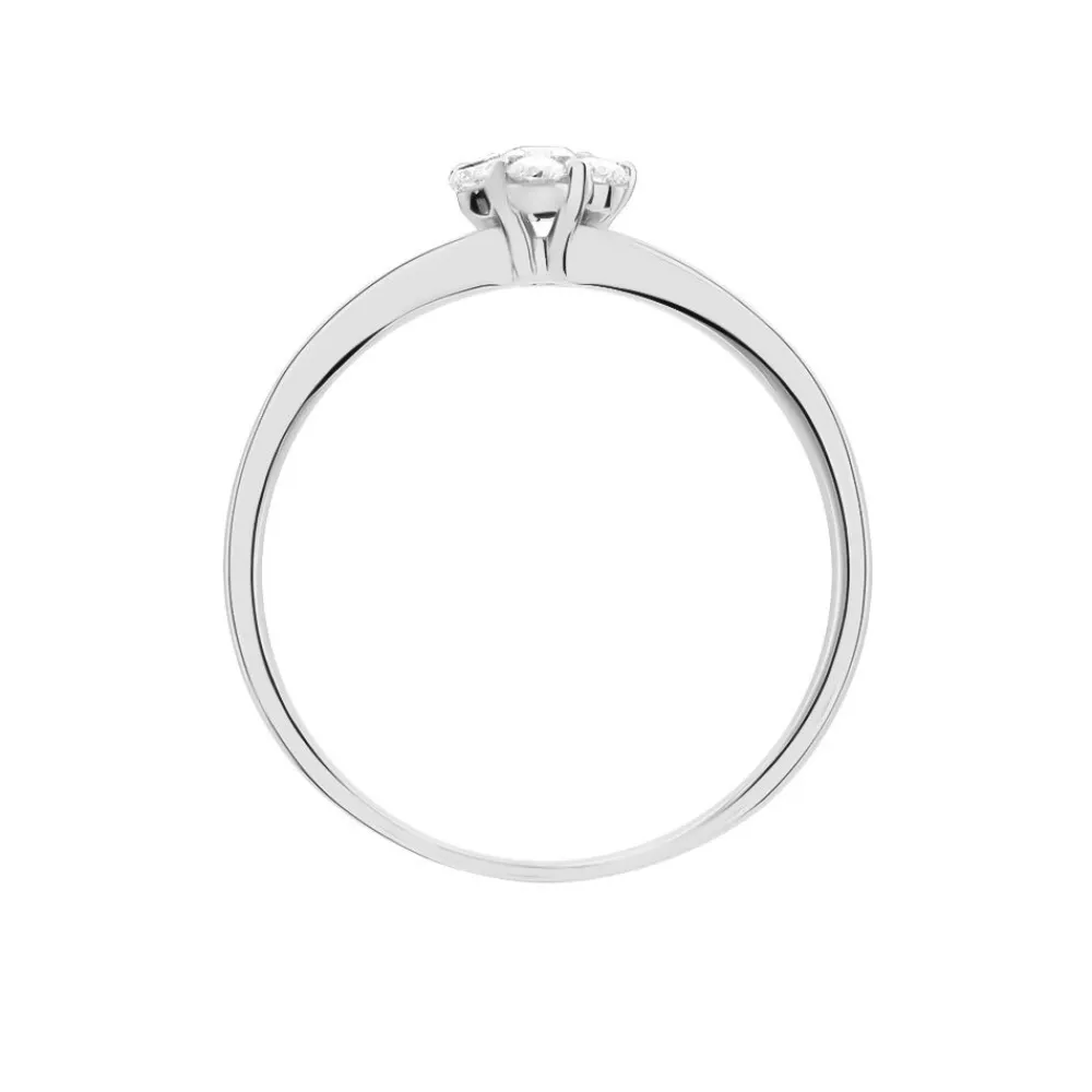 Marc Orian Anniversaire De Mariage|Bagues > Bague Magnolia Or Blanc Diamant