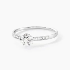 Marc Orian Anniversaire De Mariage|Bagues > Bague Magnolia Or Blanc Diamant