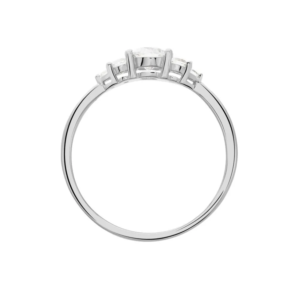 Bague Maiwen Argent Blanc Oxyde De Zirconium