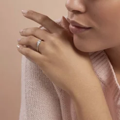 Bague Maiwen Argent Blanc Oxyde De Zirconium