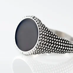 Bague Malek Argent Blanc