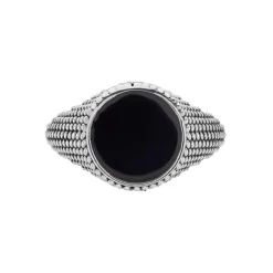 Bague Malek Argent Blanc