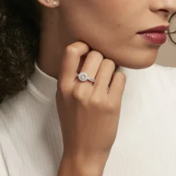 Bague Marie-felix Argent Blanc Oxyde De Zirconium