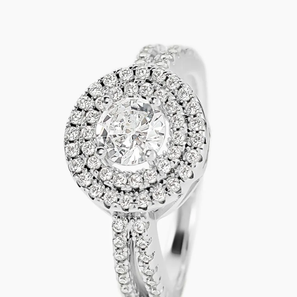 Bague Marie-felix Argent Blanc Oxyde De Zirconium