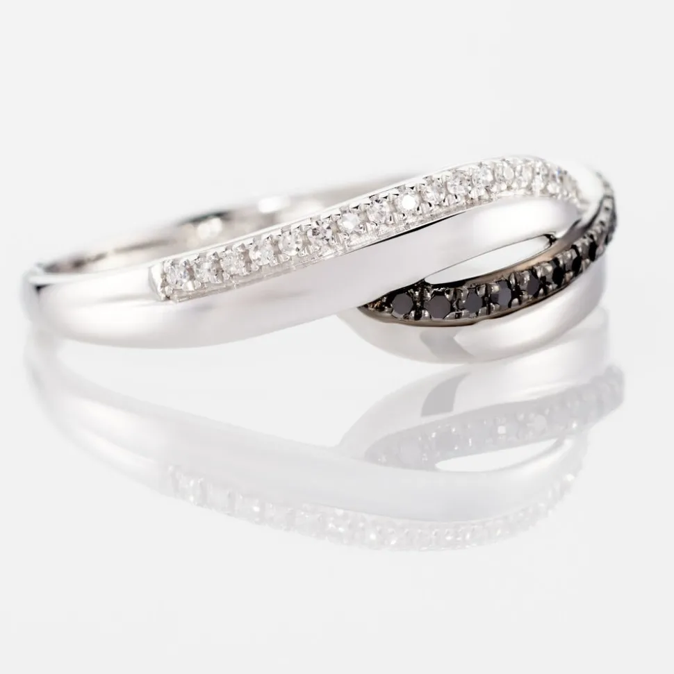 Bague Melinda Or Blanc Diamant