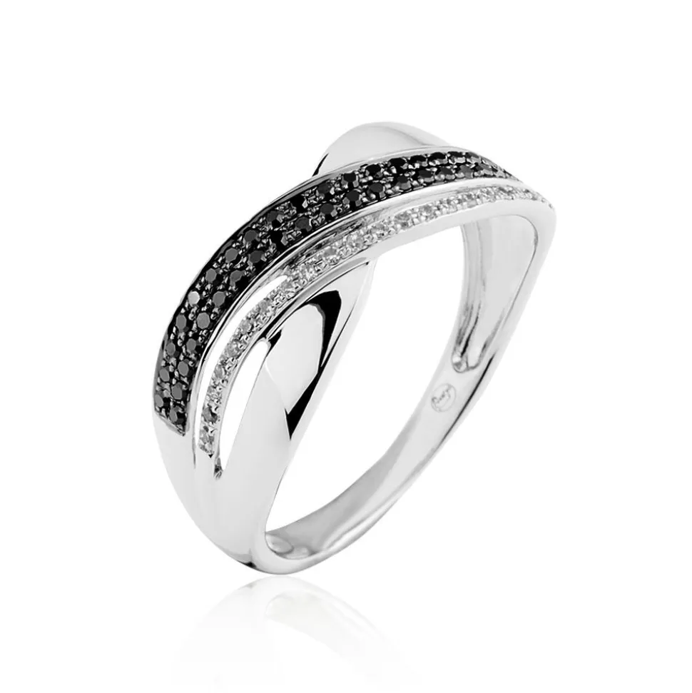 Bague Merlin Or Blanc Diamant