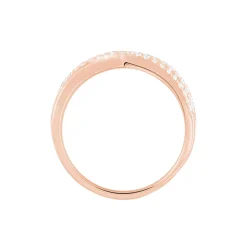 Marc Orian Bijoux Zirconium|Bagues > Bague Moisette Argent Rose Oxyde De Zirconium