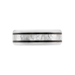 Bague Mollie Acier Blanc