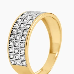 Marc Orian Bijoux Zirconium|Bagues > Bague Morjana Or Jaune Oxyde De Zirconium