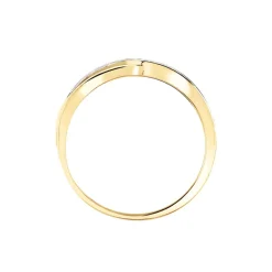 Marc Orian Bijoux Zirconium|Bagues > Bague Mounira Or Jaune Oxyde De Zirconium