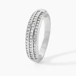 Marc Orian Bijoux Zirconium|Bagues > Bague Nataelle Argent Blanc Oxyde De Zirconium