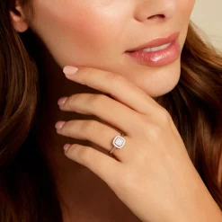 Marc Orian Bagues|Bijoux Platine > Bague Naveen Ld Platine Blanc Diamant Synthétique
