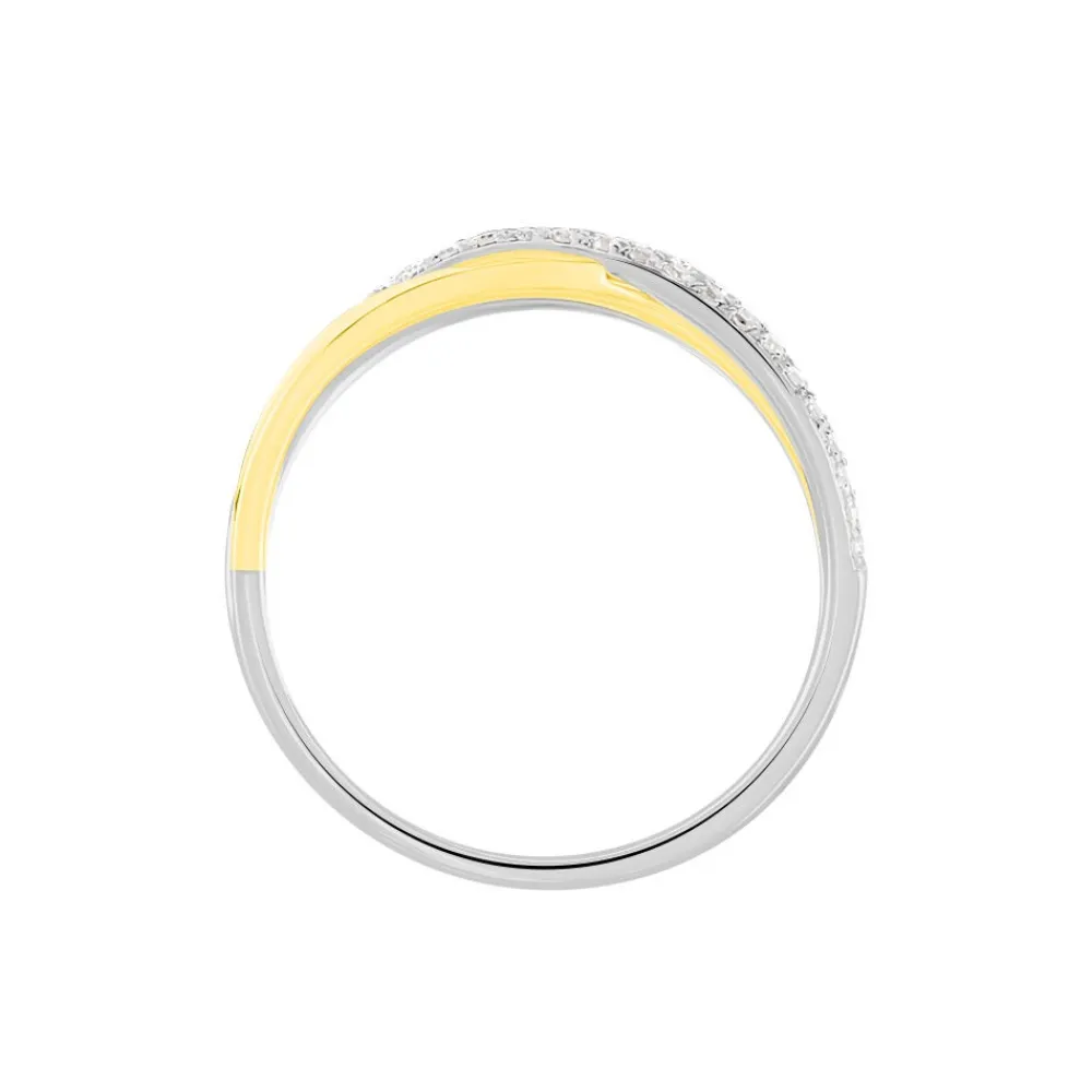 Marc Orian Bagues|Bagues Diamant > Bague Nene Or Bicolore Diamant