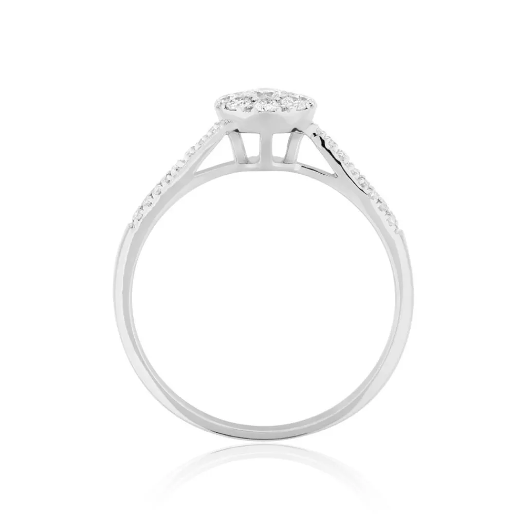 Marc Orian Anniversaire De Mariage|Bagues > Bague Neptune Or Blanc Diamant