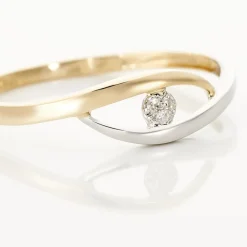 Marc Orian Anniversaire De Mariage|Bagues > Bague Nohane Or Bicolore Diamant