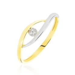 Marc Orian Anniversaire De Mariage|Bagues > Bague Nohane Or Bicolore Diamant