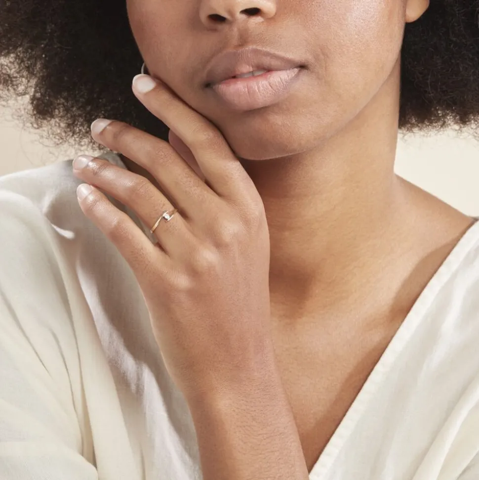 Bague Nolah Or Jaune Diamant