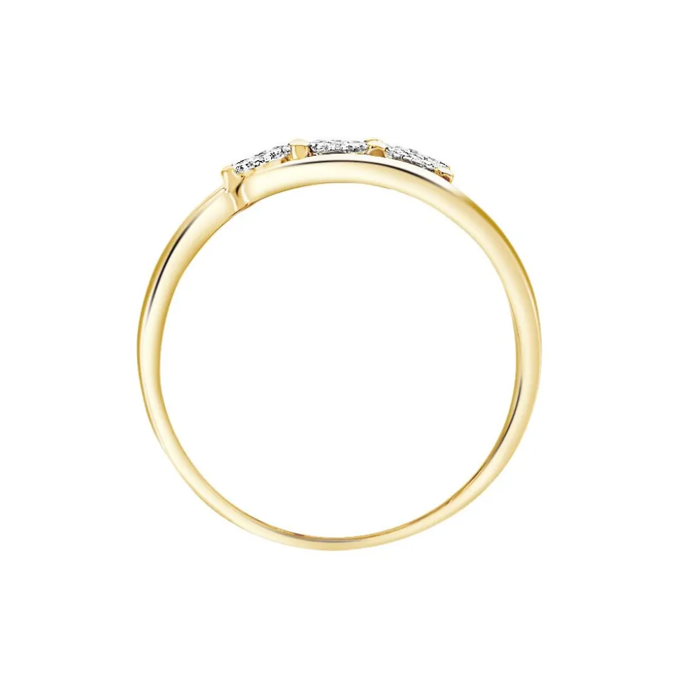 Bague Nolan Or Jaune Diamant