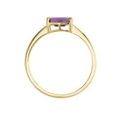 Marc Orian Anniversaire De Mariage|Bagues > Bague Nottingham Or Jaune Améthyste or jaune améthyste violet