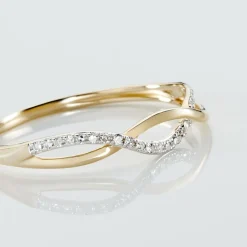 Bague Nucia Or Jaune Diamant
