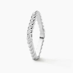 Marc Orian Bagues Fantaisie|Bagues > Bague Ocean Argent Blanc