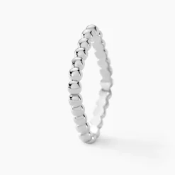 Marc Orian Bagues Fantaisie|Bagues > Bague Ocean Argent Blanc