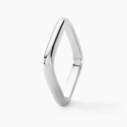 Bague Ocean Argent Blanc
