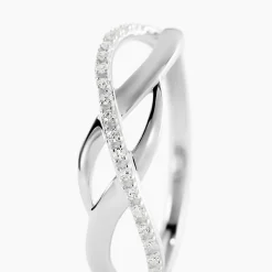 Bague Omnia Or Blanc Diamant