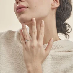 Marc Orian Bagues|Bagues Fiançailles > Bague Onenn Or Blanc Diamant