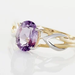 Marc Orian Anniversaire De Mariage|Bagues > Bague Or Bicolore Bonnie Améthyste or bicolore amethyste violette