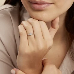 Bague Or Blanc Adeline Diamants