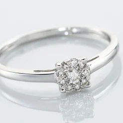 Bague Or Blanc Adeline Diamants