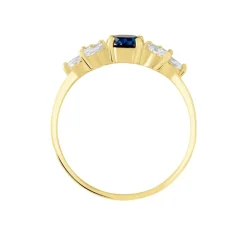 Marc Orian Anniversaire De Mariage|Bagues > Bague Or Blanc Dayron Topaze Oxydes De Zirconium
