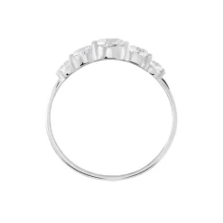 Marc Orian Bagues De Promesse|Bijoux Zirconium > Bague Or Blanc Sibyllina Oxydes De Zirconium