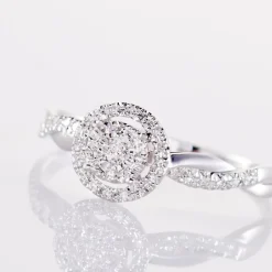 Bague Or Blanc Vesunna Diamants