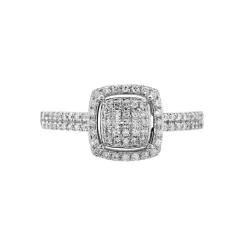 Marc Orian Bijoux Or|Anniversaire De Mariage > Bague Or Blanc Zuzana Diamants