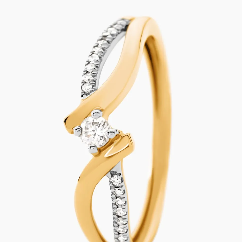 Marc Orian Anniversaire De Mariage|Bagues De Fiançailles > Bague Orianna Or Jaune Diamant