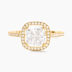 Bague Or Jaune Adrienne Oxydes De Zirconium