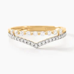 Marc Orian Bijoux Zirconium|Bagues > Bague Or Jaune Eclat D'etoile Oxyde De Zirconium