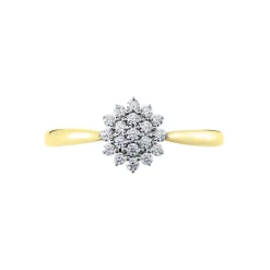 Marc Orian Bagues De Promesse|Bagues > Bague Or Jaune Kailyn Oxyde De Zirconium