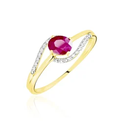 Marc Orian Bagues Rubis|Anniversaire De Mariage > Bague Or Jaune Katalin Rubis