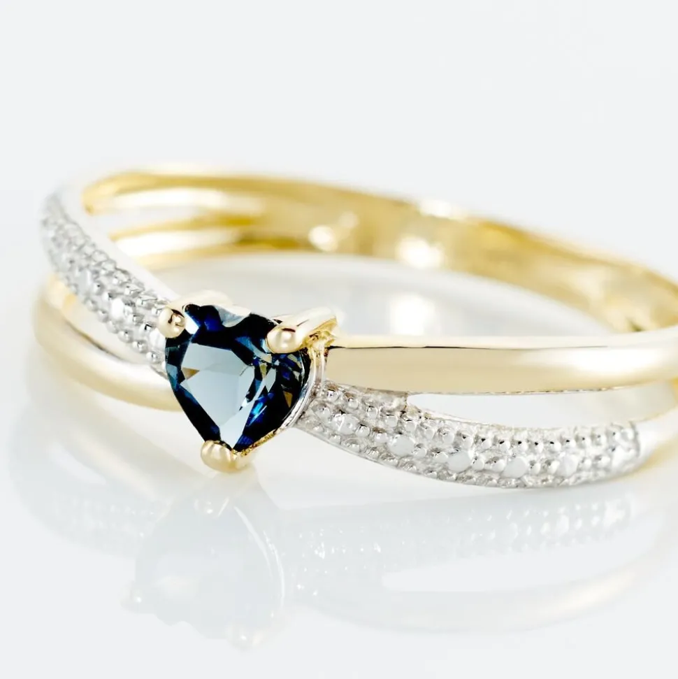 Bague Or Jaune Rory Topaze