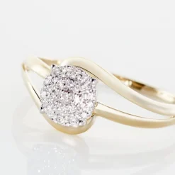 Bague Or Jaune Rosariane Diamants